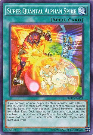 Super Quantal Alphan Spike RATE-EN063