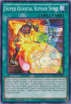 Super Quantal Alphan Spike [1st Edition] RATE-EN063