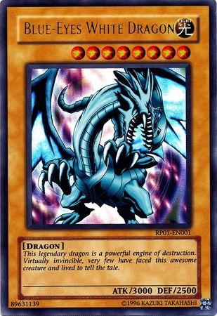 Blue-Eyes White Dragon RP01-EN001