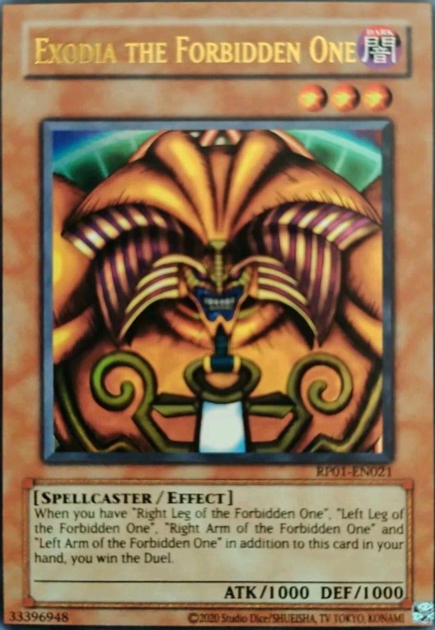 Exodia the Forbidden One [2020] RP01-EN021