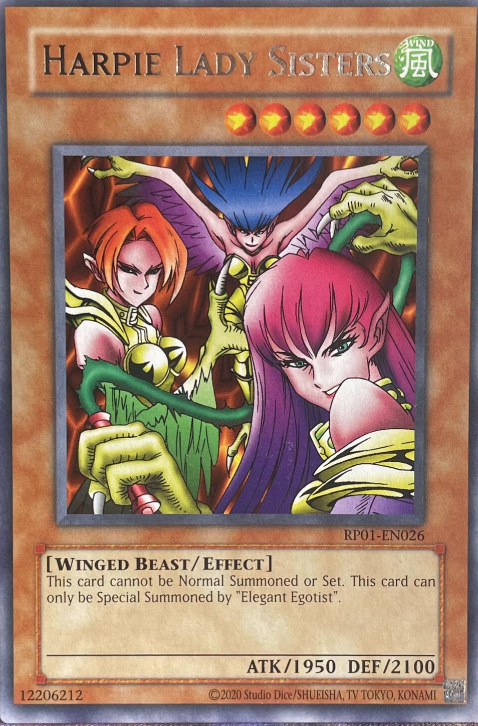 Harpie Lady Sisters [2020] RP01-EN026