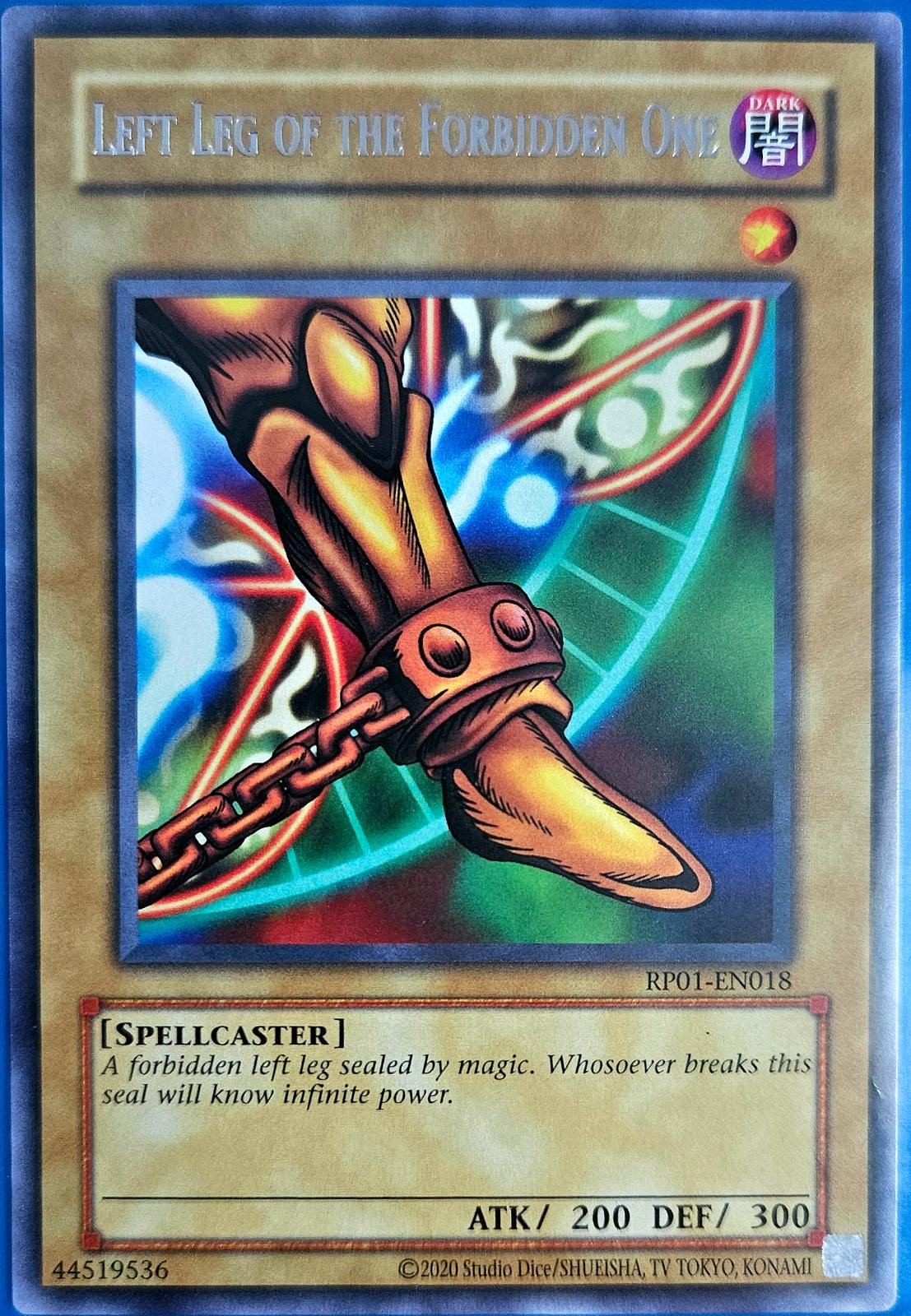 Left Leg of the Forbidden One [2020] RP01-EN018