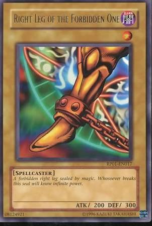 Right Leg of the Forbidden One RP01-EN017