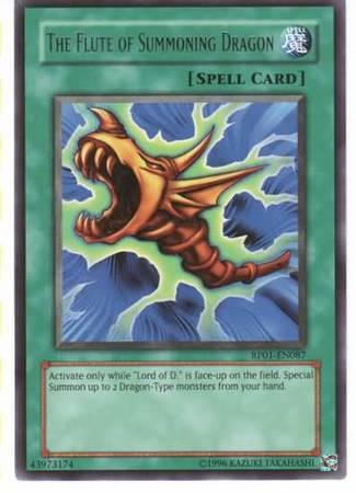 The Flute of Summoning Dragon RP01-EN087