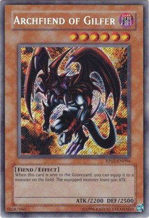 Archfiend of Gilfer RP02-EN094