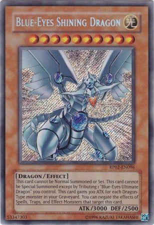 Blue-Eyes Shining Dragon RP02-EN096