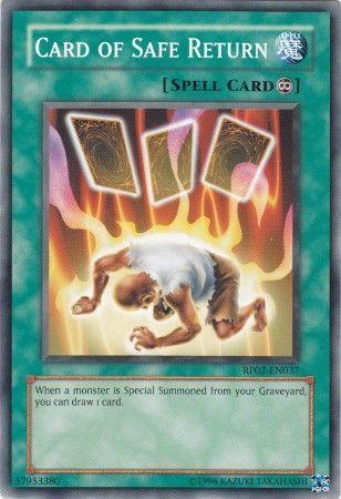 Card of Safe Return RP02-EN037