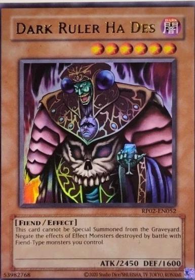 Dark Ruler Ha Des RP02-EN052