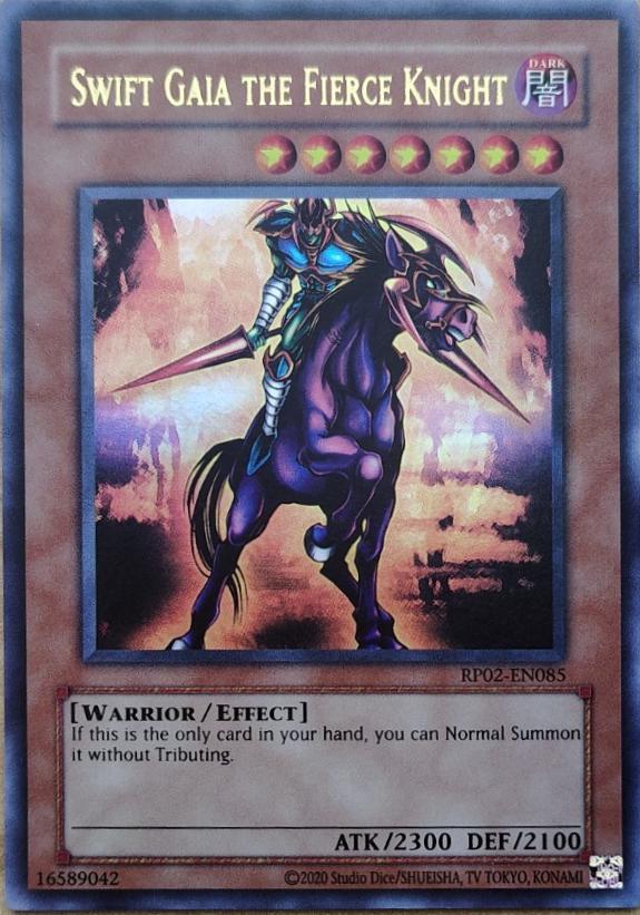 Swift Gaia the Fierce Knight RP02-EN085