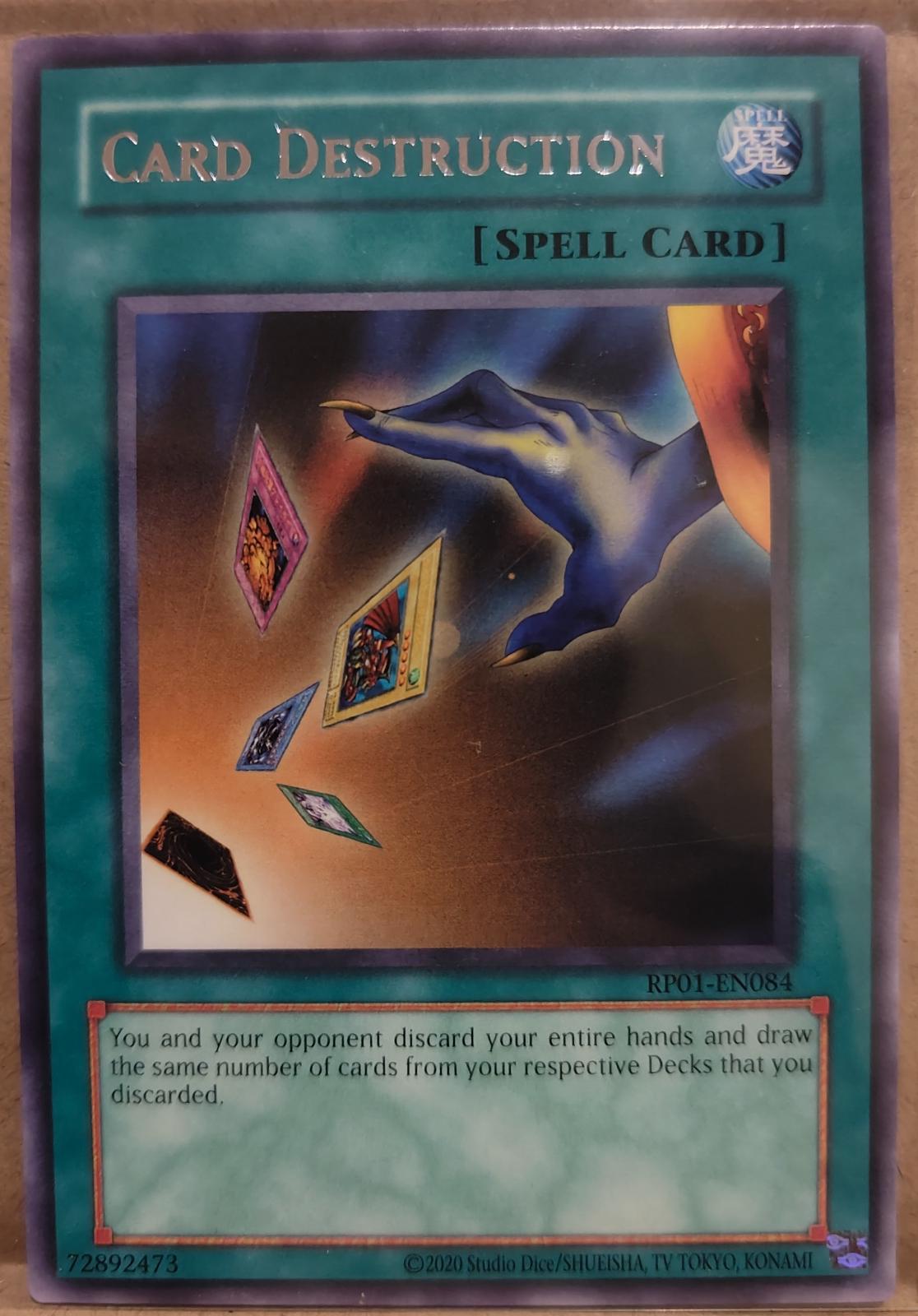 Card Destruction RP01-EN084