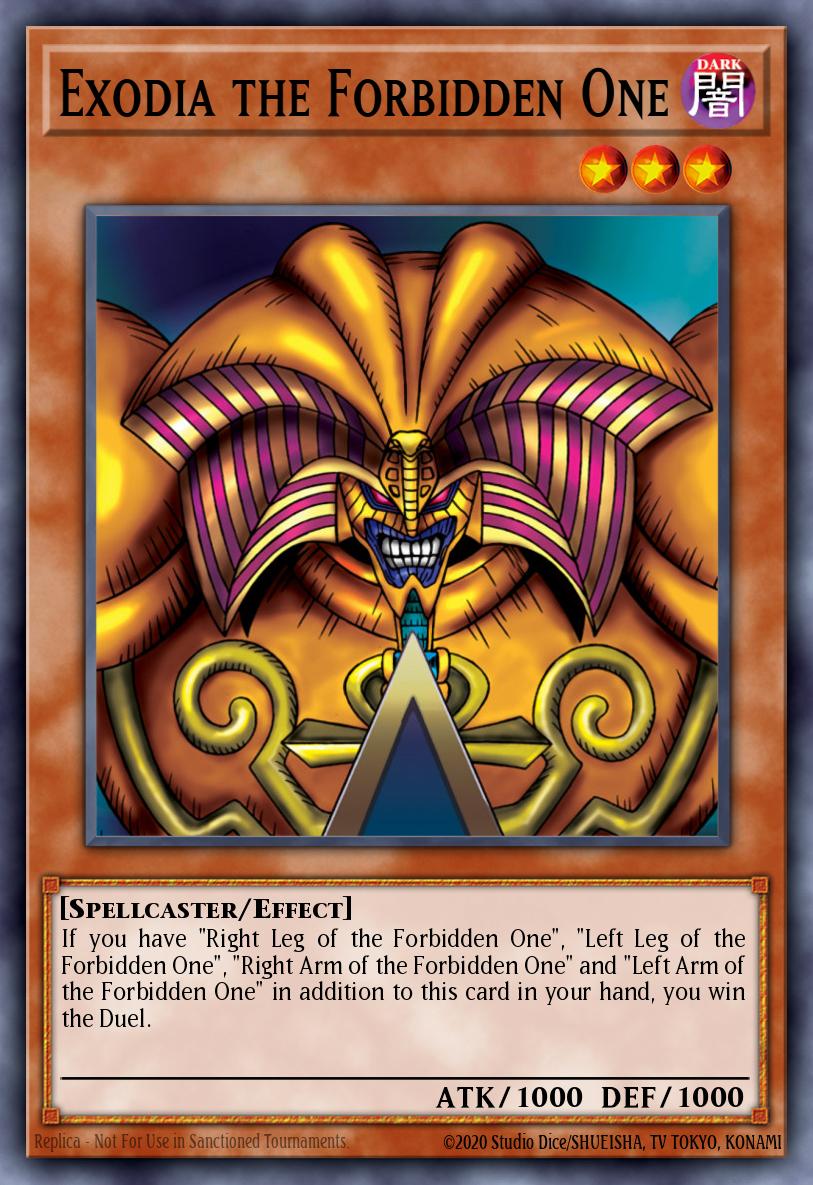 Exodia the Forbidden One RP01-EN021