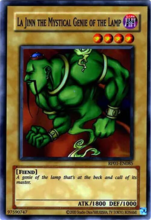 La Jinn the Mystical Genie of the Lamp RP01-EN085