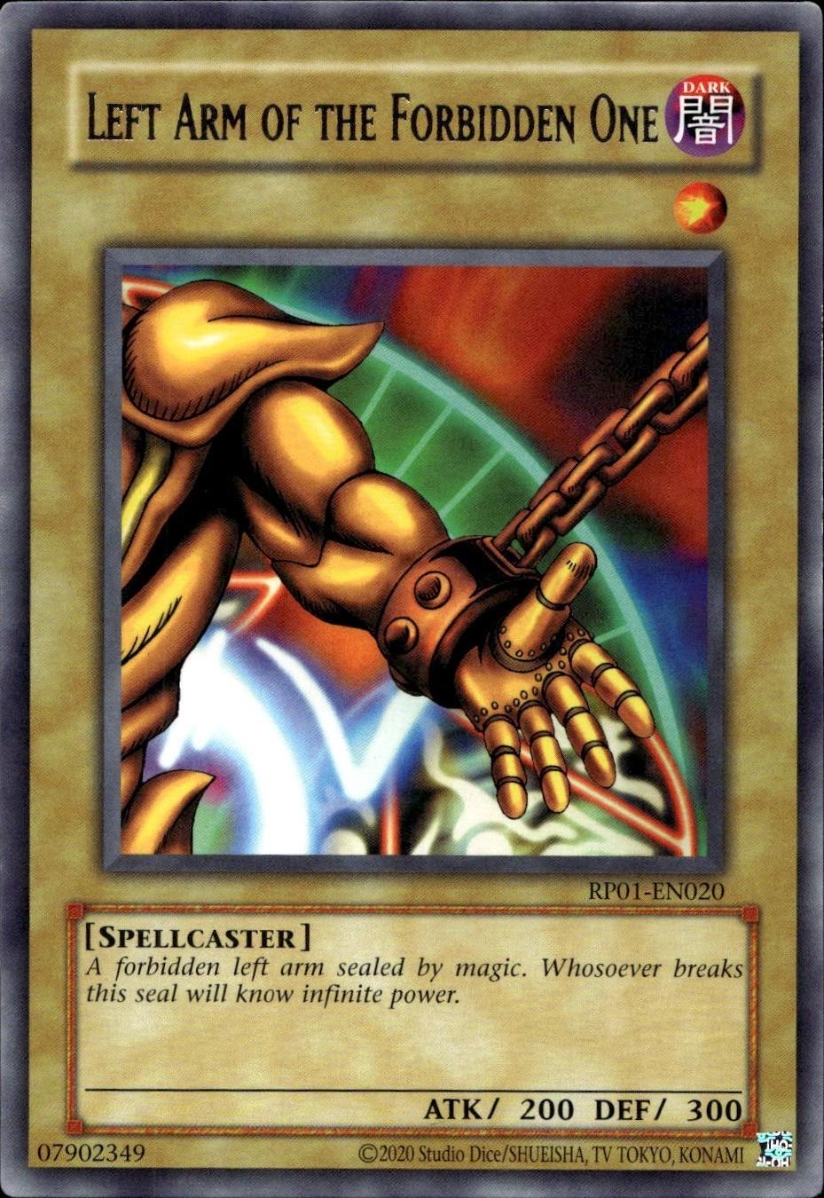 Left Arm of the Forbidden One RP01-EN020