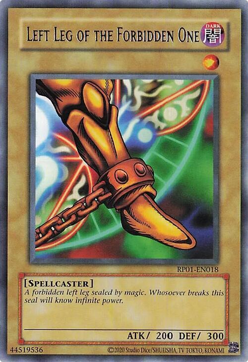 Left Leg of the Forbidden One RP01-EN018