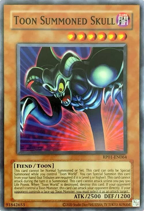 Toon Summoned Skull RP01-EN064