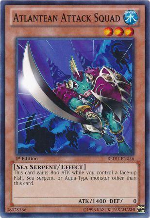 Atlantean Attack Squad [1st Edition] REDU-EN036