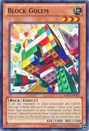 Block Golem REDU-EN035