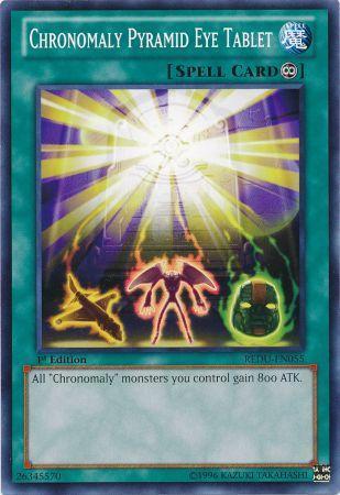 Chronomaly Pyramid Eye Tablet [1st Edition] REDU-EN055