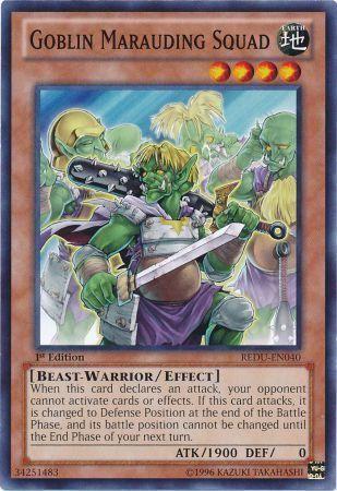 Goblin Marauding Squad [1st Edition] REDU-EN040