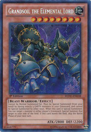 Grandsoil the Elemental Lord [1st Edition] REDU-EN038