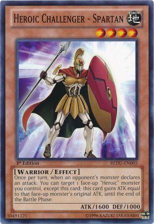 Heroic Challenger - Spartan [1st Edition] REDU-EN005