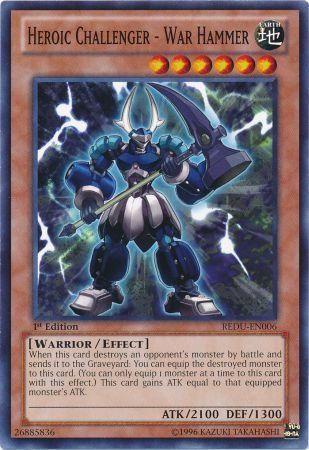 Heroic Challenger - War Hammer [1st Edition] REDU-EN006