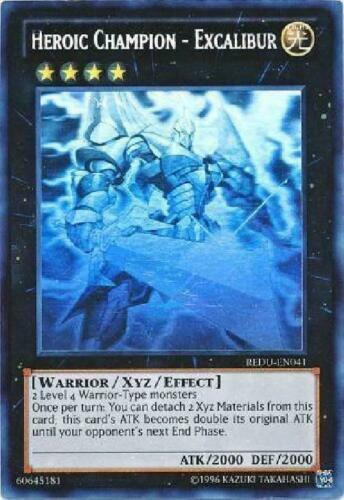 Heroic Champion - Excalibur [Ghost Rare] REDU-EN041