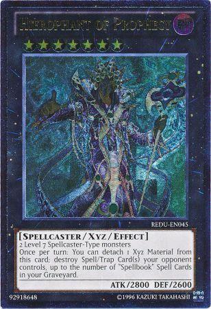 Hierophant of Prophecy [Ultimate Rare] REDU-EN045