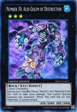 Number 30: Acid Golem of Destruction REDU-ENSE2