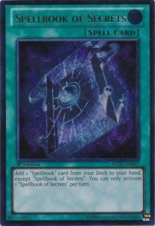 Spellbook of Secrets [Ultimate Rare 1st Edition] REDU-EN057