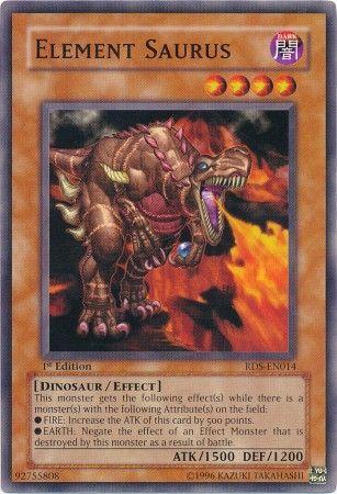Element Saurus [1st Edition] RDS-EN014