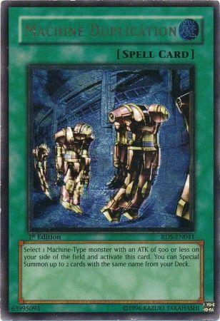 Machine Duplication [Ultimate Rare 1st Edition] RDS-EN041