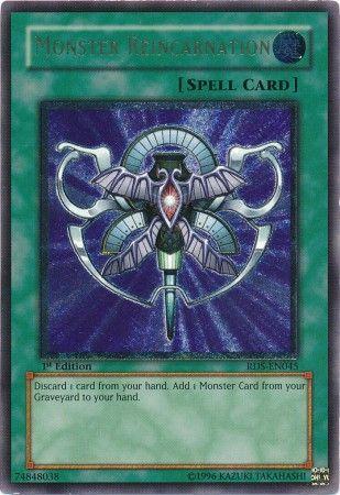 Monster Reincarnation [Ultimate Rare 1st Edition] RDS-EN045