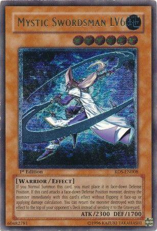Mystic Swordsman LV6 [Ultimate Rare 1st Edition] RDS-EN008