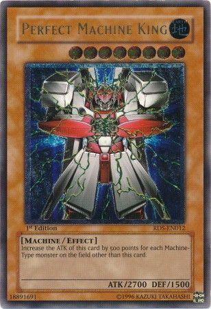 Perfect Machine King [Ultimate Rare 1st Edition] RDS-EN012