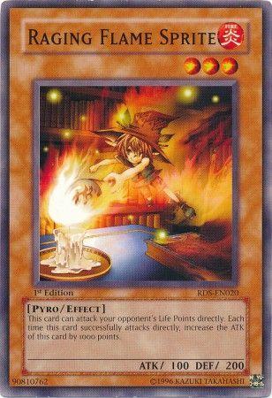 Raging Flame Sprite [1st Edition] RDS-EN020