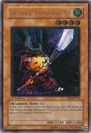 Sasuke Samurai #4 [Ultimate Rare 1st Edition] RDS-EN016