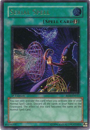 Serial Spell [Ultimate Rare 1st Edition] RDS-EN037