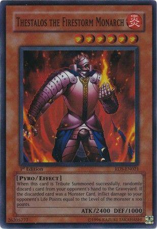 Thestalos the Firestorm Monarch [1st Edition] RDS-EN021