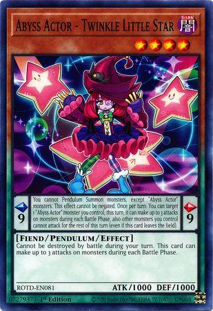 Abyss Actor - Twinkle Little Star [1st Edition] ROTD-EN081