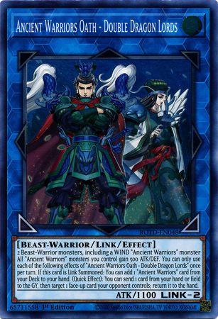 Ancient Warriors Oath - Double Dragon Lords [1st Edition] ROTD-EN048