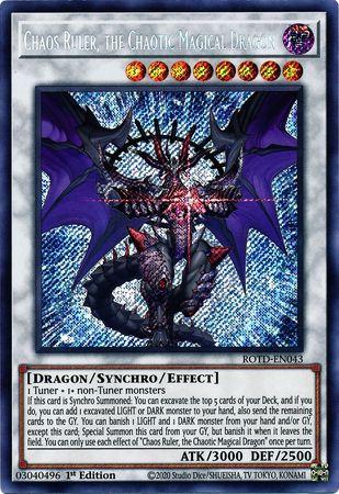 Chaos Ruler, the Chaotic Magical Dragon [1st Edition] ROTD-EN043
