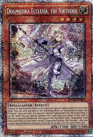 Dogmatika Ecclesia, the Virtuous [Starlight Rare 1st Edition] ROTD-EN005