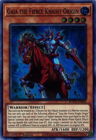Gaia the Fierce Knight Origin [1st Edition] ROTD-EN000