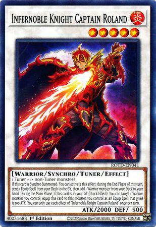 Infernoble Knight Captain Roland [1st Edition] ROTD-EN041