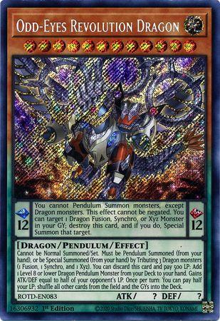 Odd-Eyes Revolution Dragon [1st Edition] ROTD-EN083