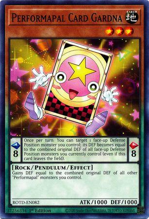 Performapal Card Gardna [1st Edition] ROTD-EN082