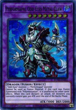 Performapal Odd-Eyes Metal Claw [1st Edition] ROTD-EN092