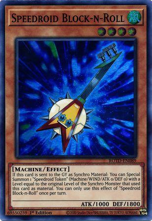 Speedroid Block-n-Roll [1st Edition] ROTD-EN089