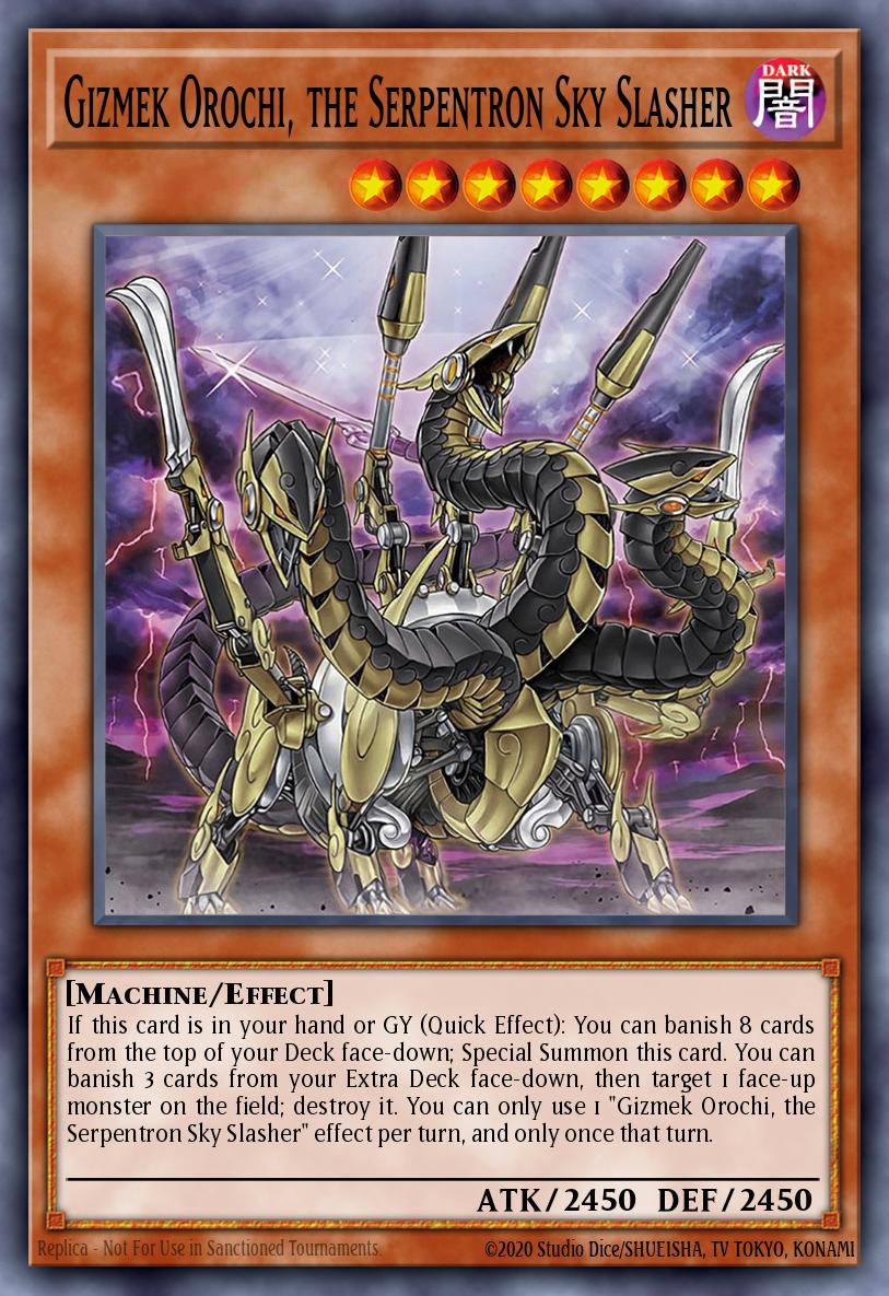 Gizmek Orochi, the Serpentron Sky Slasher RIRA-EN029